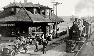 Sharon Station 1909